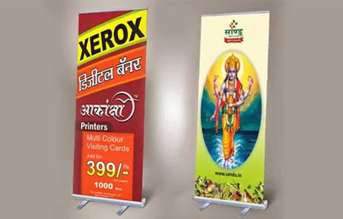 Dịch vụ in standee thiết kế chuyên nghiệp giá cực rẻ